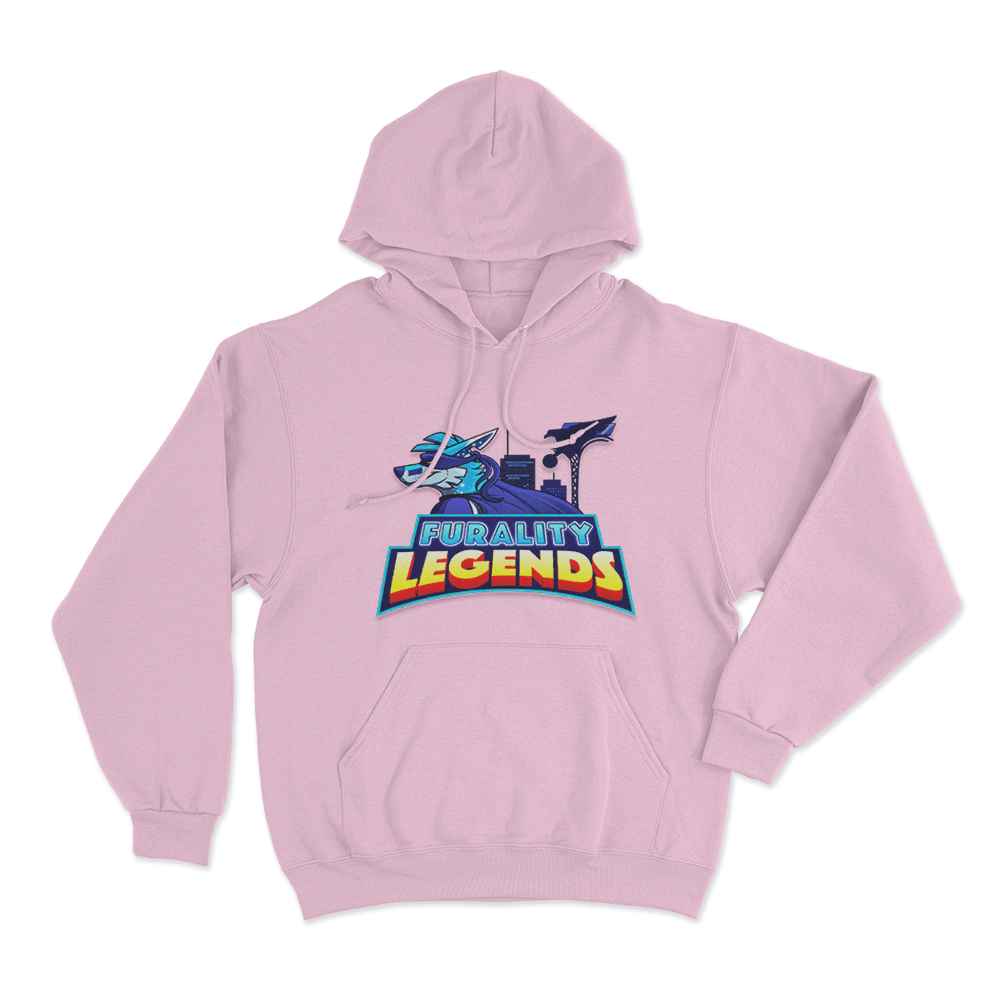 Furality Legends Unisex Hoodie Pink Furality Legends Unisex Hoodie Pink