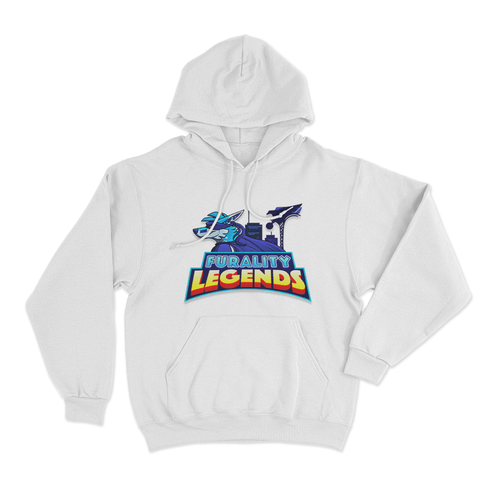 Furality Legends Unisex Hoodie White Furality Legends Unisex Hoodie White