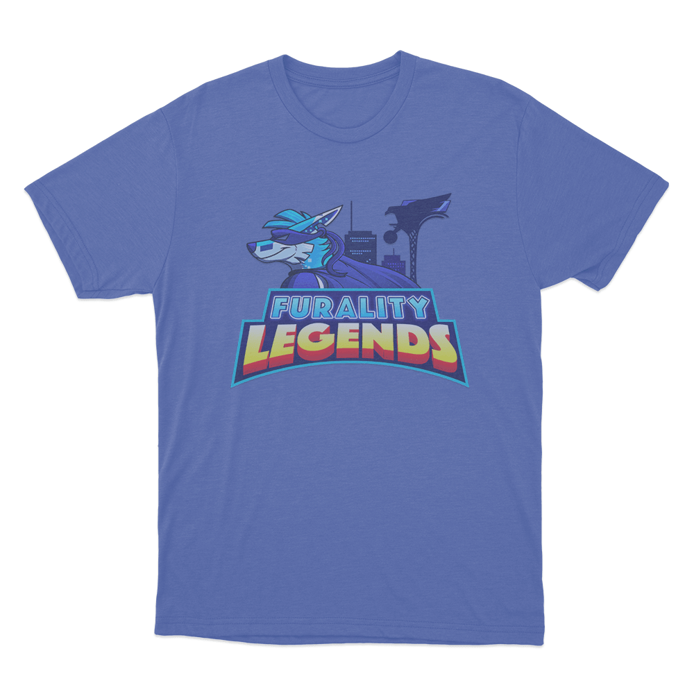 Furality Legends Unisex T Shirt Blue Furality Legends Unisex T Shirt Blue