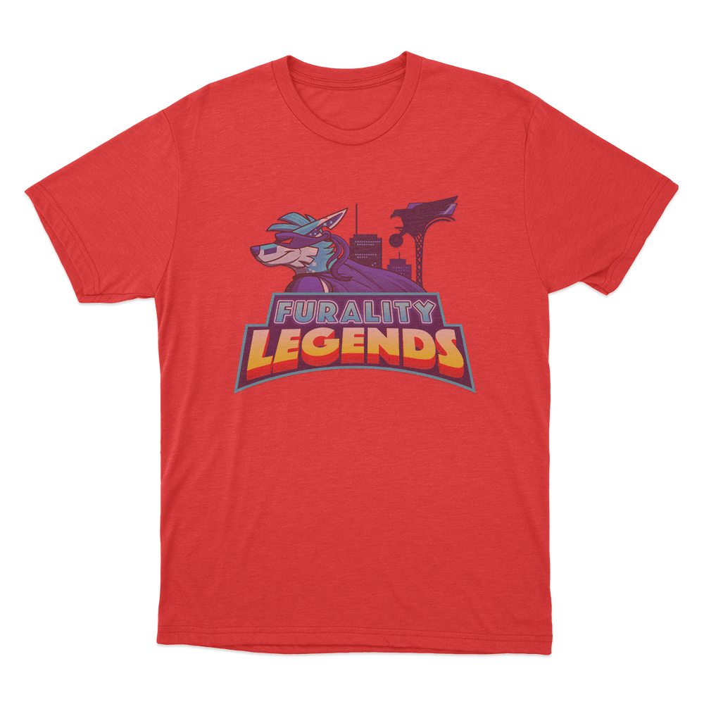Furality Legends Unisex T Shirt Red Furality Legends Unisex T Shirt Red