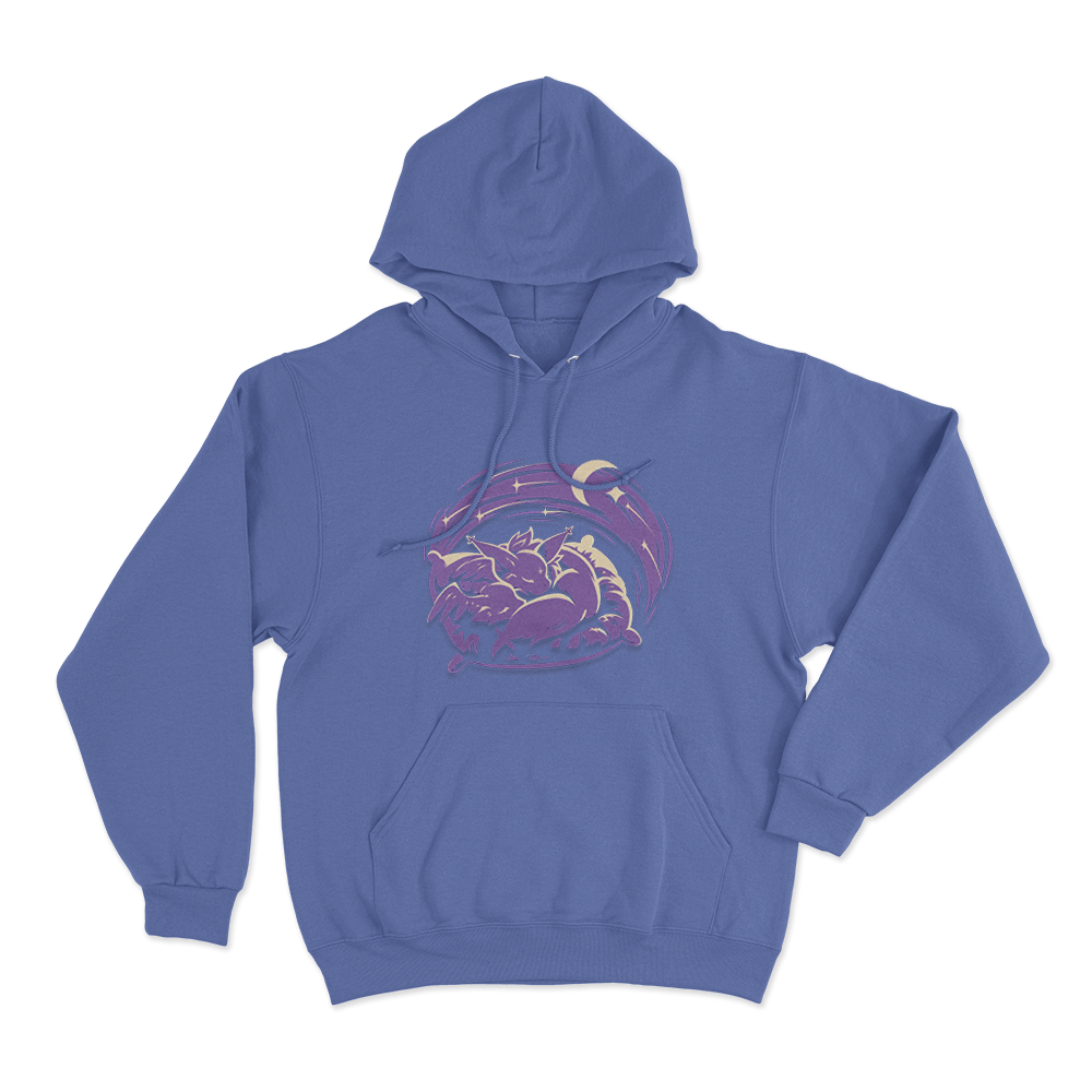 Furality Somna Bichi Unisex Hoodie Blue Furality Somna Bichi Unisex Hoodie Blue