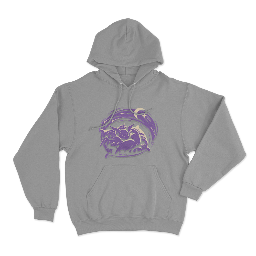 Furality Somna Bichi Unisex Hoodie Grey Furality Somna Bichi Unisex Hoodie Grey