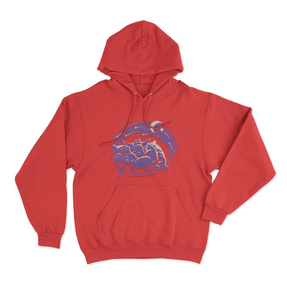 Furality Somna Bichi Unisex Hoodie Red Furality Somna Bichi Unisex Hoodie Red