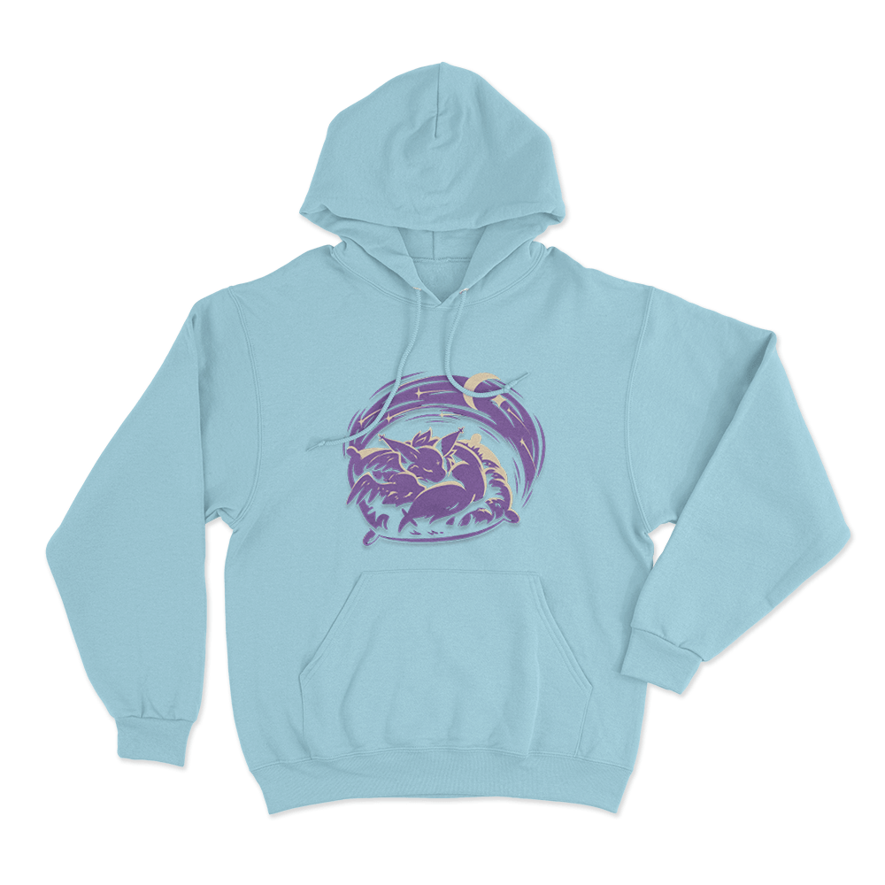 Furality Somna Bichi Unisex Hoodie Sky Blue Furality Somna Bichi Unisex Hoodie Sky Blue