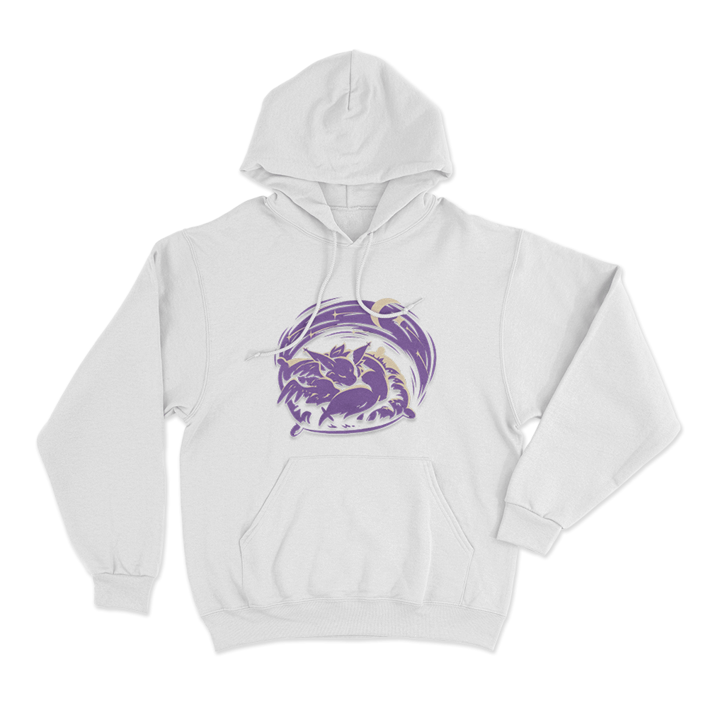 Furality Somna Bichi Unisex Hoodie White Furality Somna Bichi Unisex Hoodie White