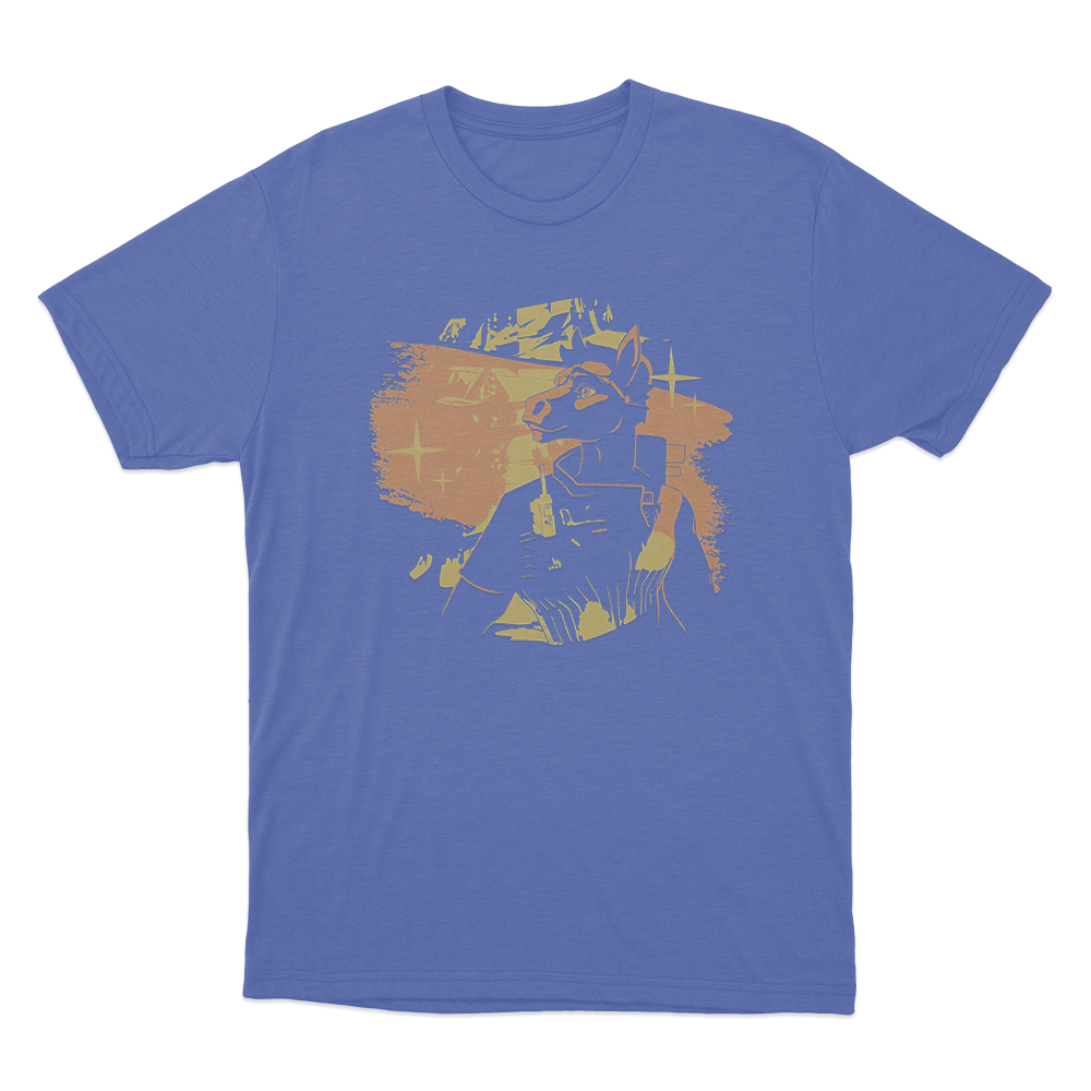 Furality Ultra DoggoDachi Unisex T Shirt Blue Furality Ultra DoggoDachi Unisex T Shirt Blue