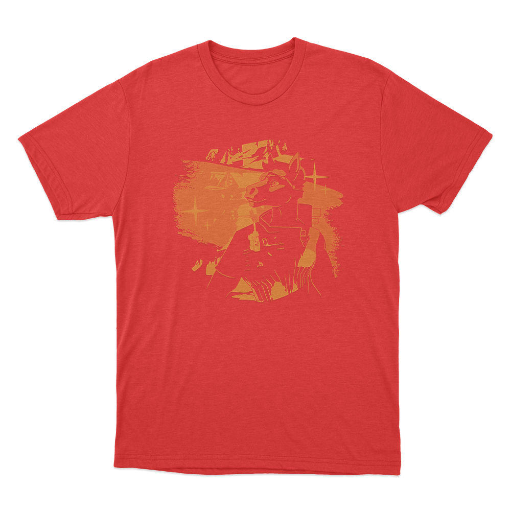 Furality Ultra DoggoDachi Unisex T Shirt Red Furality Ultra DoggoDachi Unisex T Shirt Red